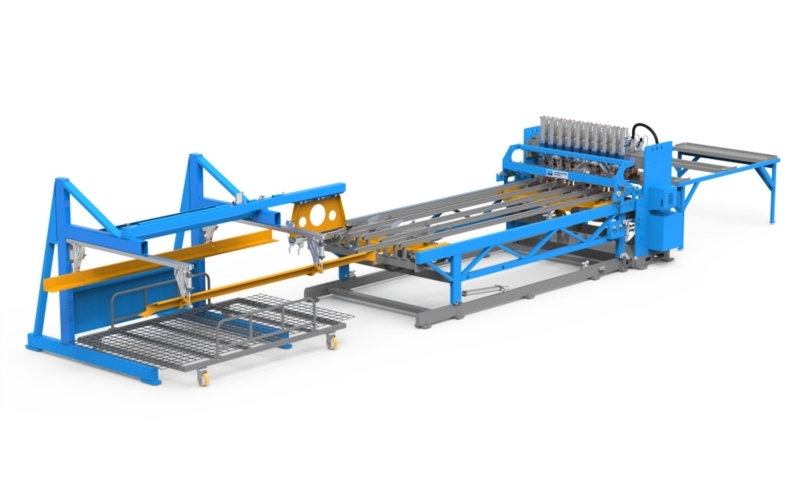 倉(cāng)儲(chǔ)籠&線纜橋架網(wǎng)焊接生產(chǎn)線